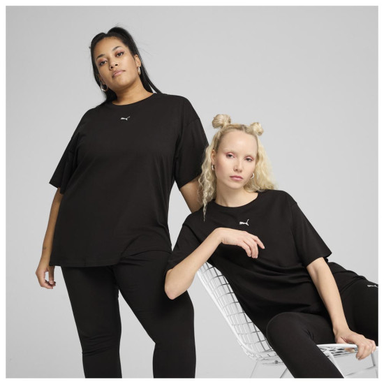 Puma Γυναικεία κοντομάνικη μπλούζα Essential Relaxed Tee Puma Γυναικεία κοντομάνικη μπλούζα Essential Relaxed Tee